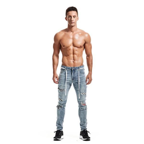 men's jeans denim mens casual pants hole trend slim men pencil solid color patchwork blue skinny
men's jeans denim mens casual pants hole trend slim men pencil solid color patchwork blue skinny