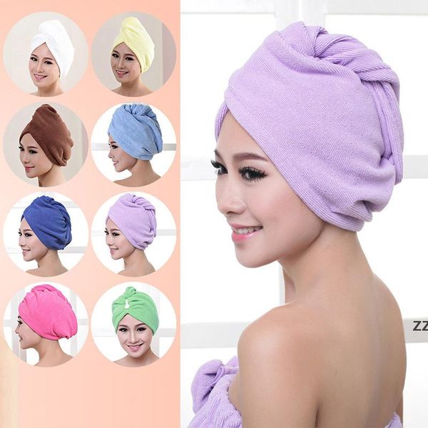Shower Caps Towel Women Microfiber Magic Shower Caps Hair Dry Drying Turban Wrap Towel Quick Dry Dryer Bath 60*25cm HWB10469
Shower Caps Towel Women Microfiber Magic Shower Caps Hair Dry Drying Turban Wrap Towel Quick Dry Dryer Bath 60*25cm HWB10469