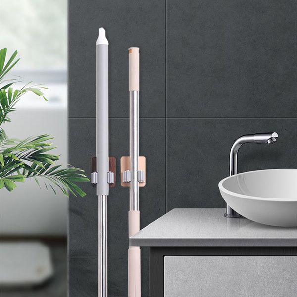 hooks & rails solid wood adhesive multi-functional mop holder wall mounted broom racks kitchen bathroom organizer storage household tool
hooks & rails solid wood adhesive multi-functional mop holder wall mounted broom racks kitchen bathroom organizer storage household tool