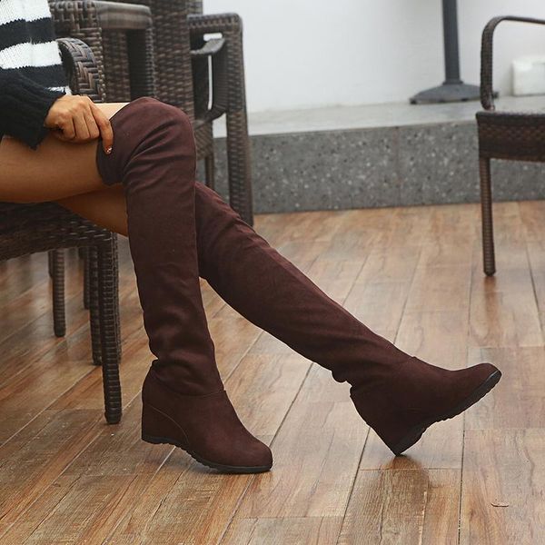 boots women black over knee female autumn winter lady thigh high increased elastic stretch platform shoe
boots women black over knee female autumn winter lady thigh high increased elastic stretch platform shoe