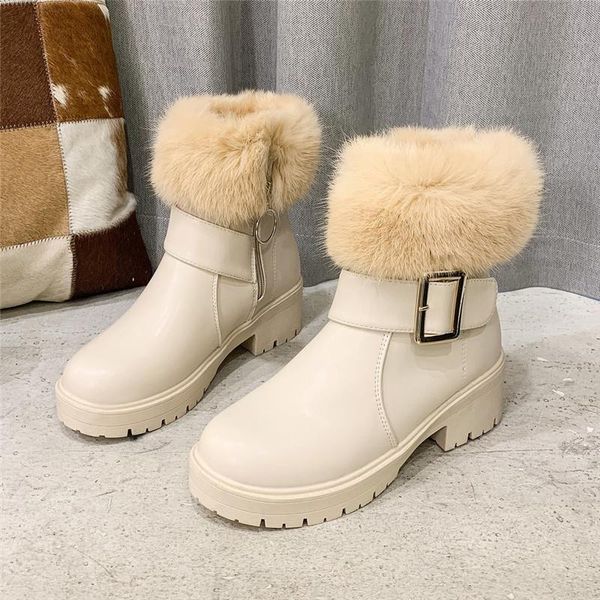 boots women winter fur warm snow ladies wool booties ankle boot 5cm heels shoes natural casual mid, Black
boots women winter fur warm snow ladies wool booties ankle boot 5cm heels shoes natural casual mid, Black