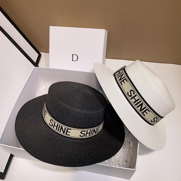 wide brim hats spring style raffia straw hat ribbon letter big ladies sun seaside vacation travel 2021, Blue;gray
wide brim hats spring style raffia straw hat ribbon letter big ladies sun seaside vacation travel 2021, Blue;gray