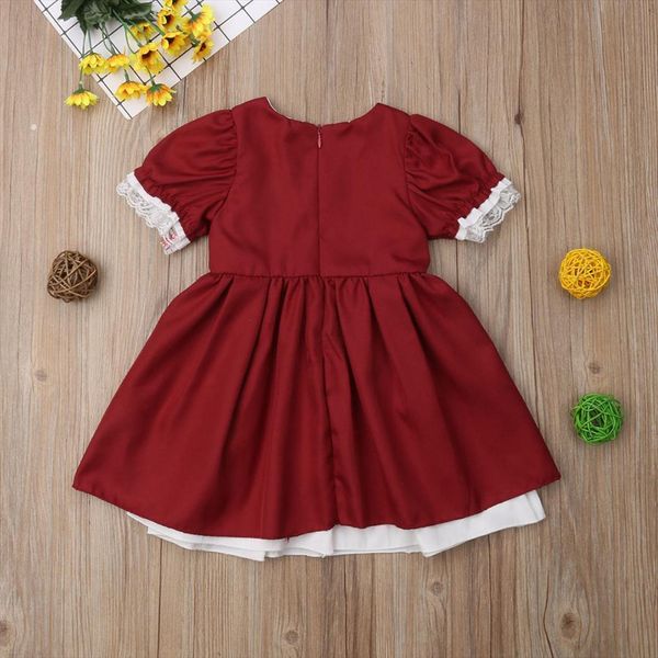 uk toddler kids baby girls girl dress prom bowknot tutu summer lace retro xmas party pageant bridesmaid princess formal gown, Red;yellow
uk toddler kids baby girls girl dress prom bowknot tutu summer lace retro xmas party pageant bridesmaid princess formal gown, Red;yellow