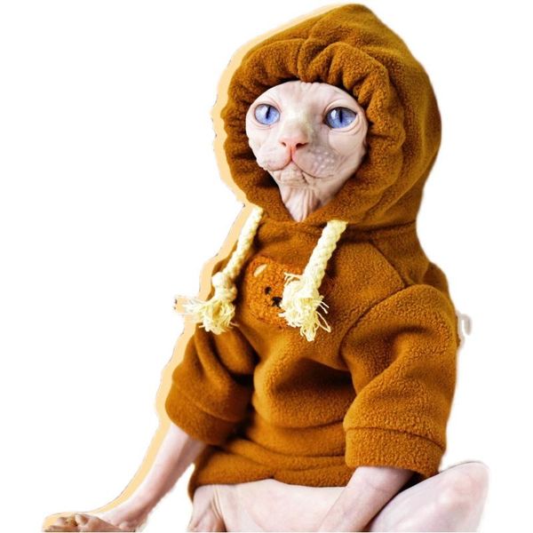 cat costumes sphynx clothes double-sided polar fleece sweater winter thickening hairless devon cornish
cat costumes sphynx clothes double-sided polar fleece sweater winter thickening hairless devon cornish