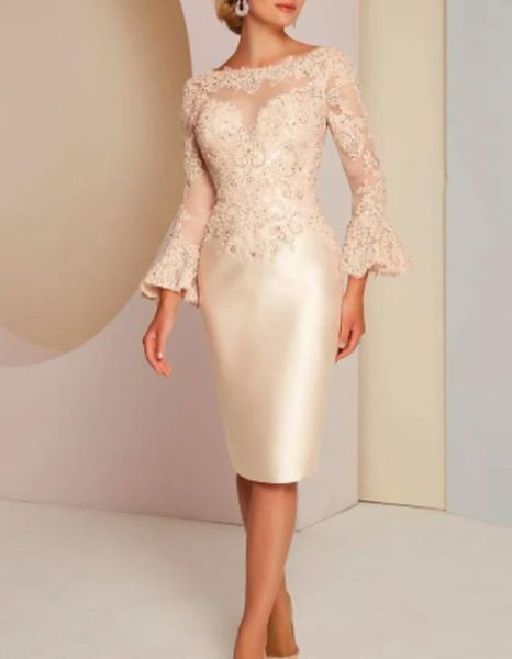 sheath / column mother of the bride dress plus size elegant vintage jewel neck knee length lace satin long sleeve c008, Black;red
sheath / column mother of the bride dress plus size elegant vintage jewel neck knee length lace satin long sleeve c008, Black;red