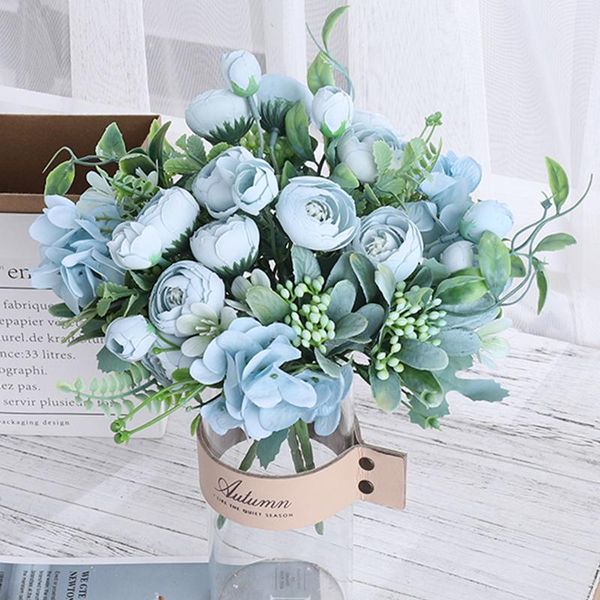 decorative flowers & wreaths spring fake tea silk pretty bride bouquet artificial hydrangea plastic flower wedding home accessories decorati
decorative flowers & wreaths spring fake tea silk pretty bride bouquet artificial hydrangea plastic flower wedding home accessories decorati