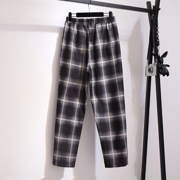 pant plus size 6xl 5xl 4xl 3xl 2xl female long femme waist high elastic waistline chess loose hare mujer pants, White
pant plus size 6xl 5xl 4xl 3xl 2xl female long femme waist high elastic waistline chess loose hare mujer pants, White