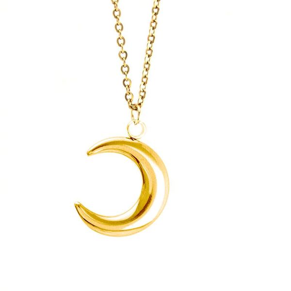 pendant necklaces fashion moon coin saint map lock heart charm necklace gold color short for women girl stainless steel choker collares, Silver
pendant necklaces fashion moon coin saint map lock heart charm necklace gold color short for women girl stainless steel choker collares, Silver
