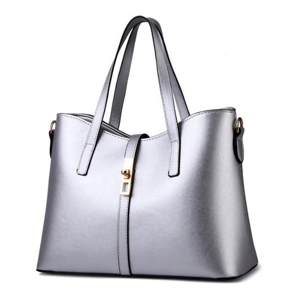 hbp fashion women handbag totes bag shoulder bags ladies retro purse silver color