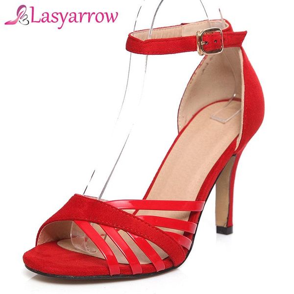 lasyarrow summer women fashion open toe gladiator sandals cut-out ankle strap thin high heel ladies shoes rm540, Black
lasyarrow summer women fashion open toe gladiator sandals cut-out ankle strap thin high heel ladies shoes rm540, Black