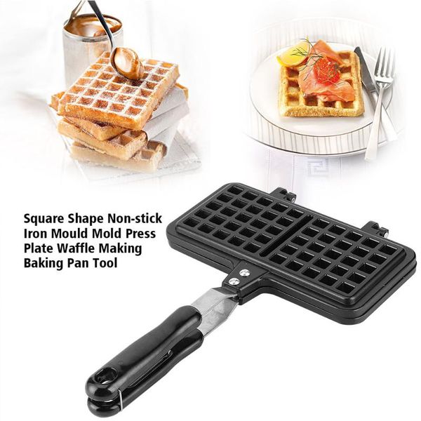 baking moulds kitchen diy non stick rectangle making tool press plate waffle iron pan hanging hole breakfast aluminum alloy stove top
baking moulds kitchen diy non stick rectangle making tool press plate waffle iron pan hanging hole breakfast aluminum alloy stove top