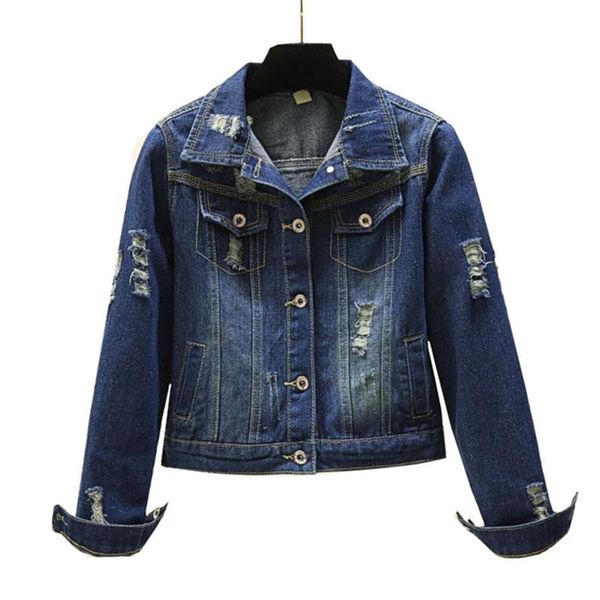 women's jackets women denim jacket plus size 5xl 2021 autumn for jeans basic coat slim fit casual style 78, Black;brown
women's jackets women denim jacket plus size 5xl 2021 autumn for jeans basic coat slim fit casual style 78, Black;brown