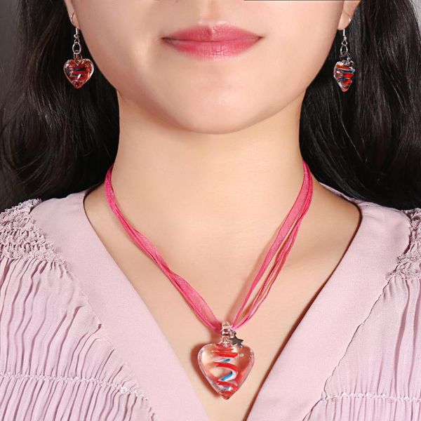 pendant necklaces ribbon necklace for fashion glamour women color handmade glass love choker, Silver
pendant necklaces ribbon necklace for fashion glamour women color handmade glass love choker, Silver