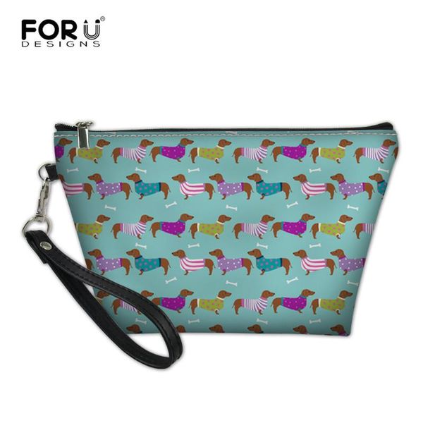dachshund dog printing women cosmetic cases leather makeup beautician travel organizer wash pouch neceser mujer bags &
dachshund dog printing women cosmetic cases leather makeup beautician travel organizer wash pouch neceser mujer bags &