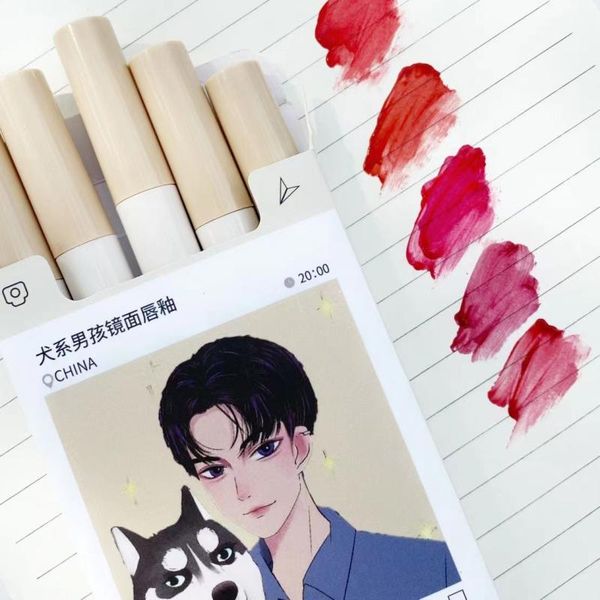 lip gloss 5 pcs/set cigarette case lipstick set matte velvet long lasting waterproof not easy to stick cup color tslm1
lip gloss 5 pcs/set cigarette case lipstick set matte velvet long lasting waterproof not easy to stick cup color tslm1