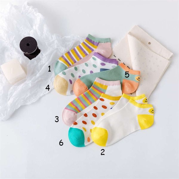 women fashion patchwork color dot cotton socks striped smiling face breathable for female joker college style sox trendy, Black;white
women fashion patchwork color dot cotton socks striped smiling face breathable for female joker college style sox trendy, Black;white