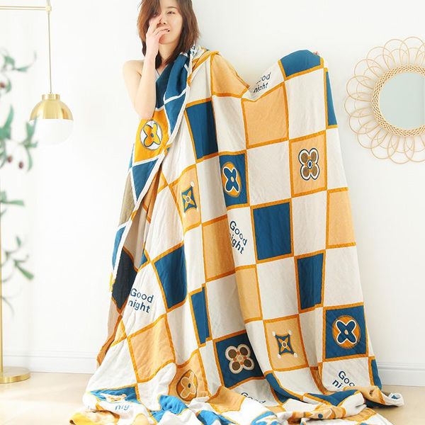 high-quality cotton gauze blanket five-layer single double lunch break bedroom bed linen blankets
high-quality cotton gauze blanket five-layer single double lunch break bedroom bed linen blankets