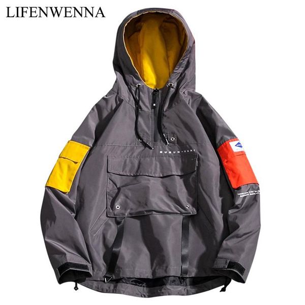 men's jackets spring arrival jacket 2021 fashion mult-pockets tracksuit casual coats men hip hop streetwear hooded m-5xl, Black;brown
men's jackets spring arrival jacket 2021 fashion mult-pockets tracksuit casual coats men hip hop streetwear hooded m-5xl, Black;brown