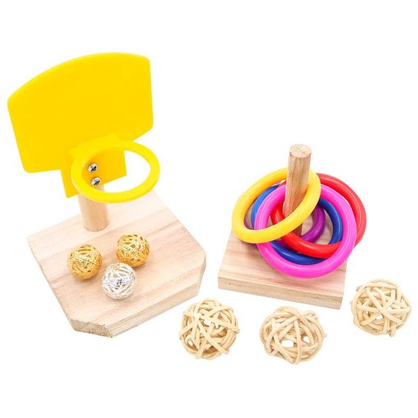 other bird supplies toys - trick tabletraining basketball stacking color ring sets parrot educational
other bird supplies toys - trick tabletraining basketball stacking color ring sets parrot educational