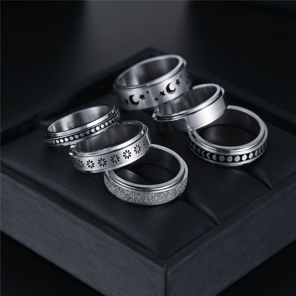 love ring spinner rings for women men stainless steel promise fidget band set sun moon star meditation a24 21 dropship, Slivery;golden
love ring spinner rings for women men stainless steel promise fidget band set sun moon star meditation a24 21 dropship, Slivery;golden