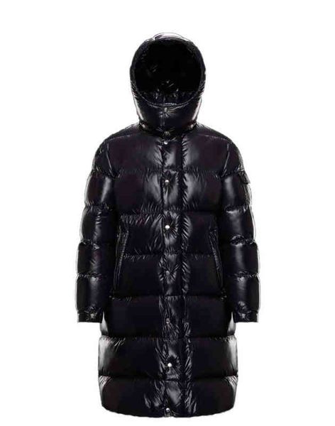 luxury french men's down et maya france brand digner parka hooded collar long hidden button coat, Black
luxury french men's down et maya france brand digner parka hooded collar long hidden button coat, Black