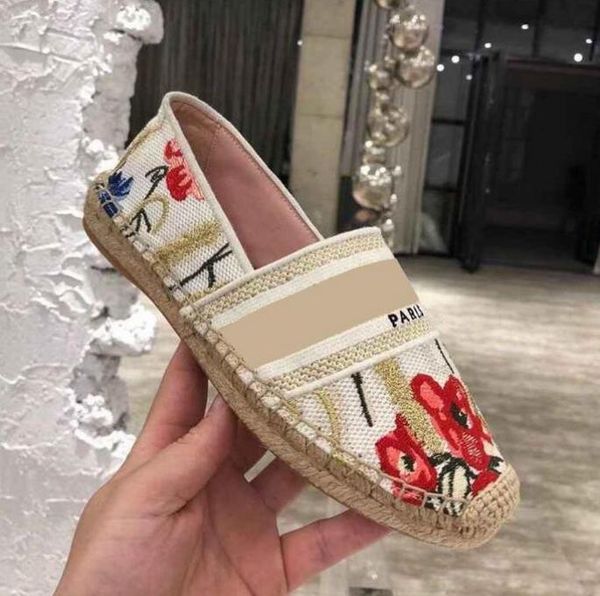 women luxurys casual shoes espadrilles summer designers ladies flat beach half slippers fashion woman loafers fisherman canvas shoe with box
women luxurys casual shoes espadrilles summer designers ladies flat beach half slippers fashion woman loafers fisherman canvas shoe with box