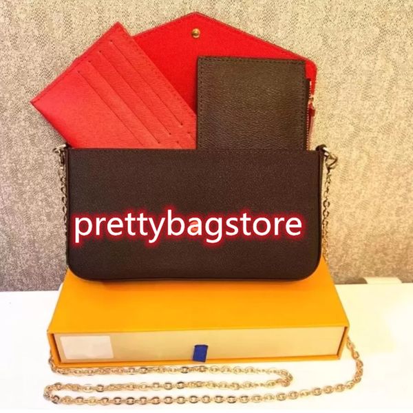 quality woman luxurys fashion crossbody bags cross body accessories wallet backpack handbags purses holder bag shoulder 3pcs box louiss vutt, Red;black
quality woman luxurys fashion crossbody bags cross body accessories wallet backpack handbags purses holder bag shoulder 3pcs box louiss vutt, Red;black