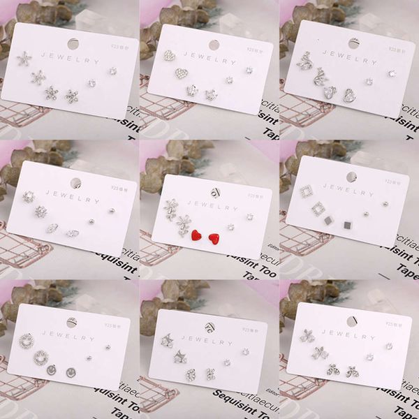 s925 silver needle one week earring set female student temperament lovely earring net red japanese korean three piece set
s925 silver needle one week earring set female student temperament lovely earring net red japanese korean three piece set