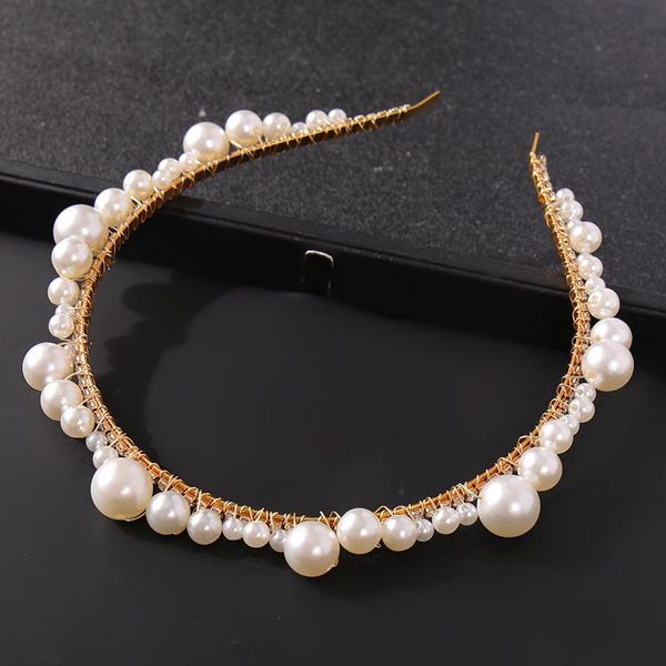 hair clips & barrettes handmade beaded pearl headband bangs fixed loop fashion headdress accessories for women party pography ea, Golden;silver
hair clips & barrettes handmade beaded pearl headband bangs fixed loop fashion headdress accessories for women party pography ea, Golden;silver