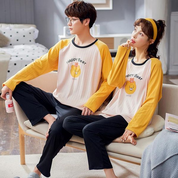 men's sleepwear japanese anime bear print kawaii pajamas set for women autumn cotton long sleeve cartoon men loungewear sweet lovers, Black;brown
men's sleepwear japanese anime bear print kawaii pajamas set for women autumn cotton long sleeve cartoon men loungewear sweet lovers, Black;brown