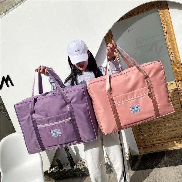 large-capacity travel bag waterproof sports gym bags for women yoga handbags fashion shoulder duffel 
large-capacity travel bag waterproof sports gym bags for women yoga handbags fashion shoulder duffel