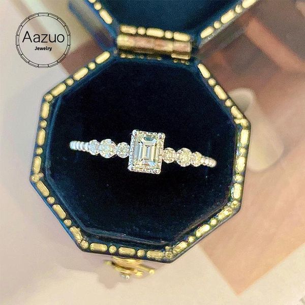 cluster rings aazuo pure 18k white gold ring for women genuine sparkling diamond promise engagement anniversary fine jewelry, Golden;silver
cluster rings aazuo pure 18k white gold ring for women genuine sparkling diamond promise engagement anniversary fine jewelry, Golden;silver