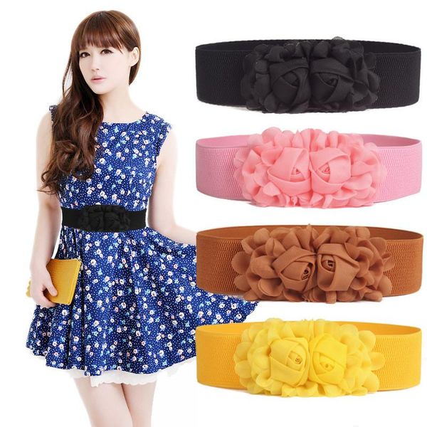 belts casual dress for women simple waist elastic ladies band flowers buckle decoration coat party belt girdle gift, Black;brown
belts casual dress for women simple waist elastic ladies band flowers buckle decoration coat party belt girdle gift, Black;brown