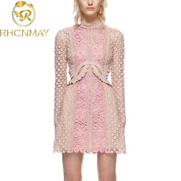 self portrait dress women lace patchwork runway mini es autumn woman party vestidos mujer club 210520, Black;gray
self portrait dress women lace patchwork runway mini es autumn woman party vestidos mujer club 210520, Black;gray
