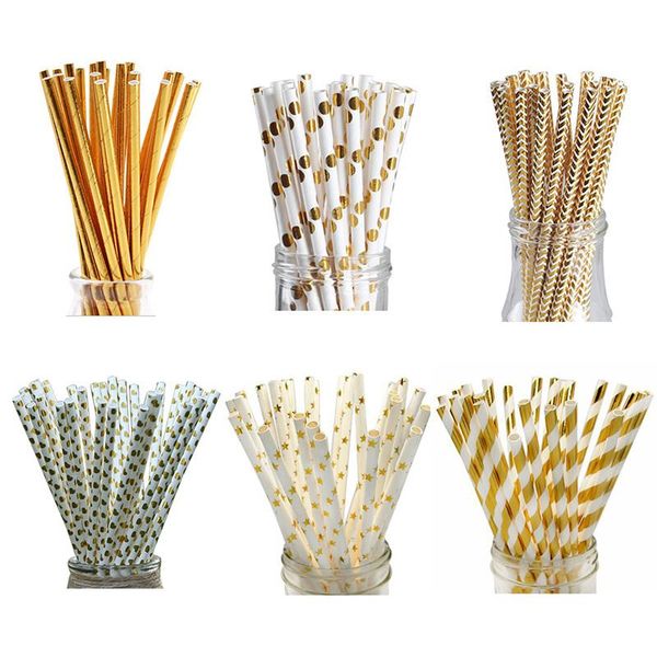 drinking straws 25pcs/set foil gold paper birthday party wedding decorative supplies home biodegradable
drinking straws 25pcs/set foil gold paper birthday party wedding decorative supplies home biodegradable