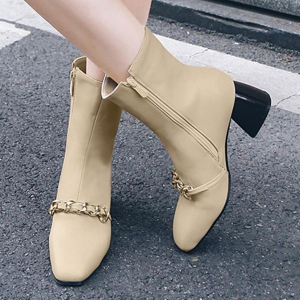 boots fashion winter women short plush square root heels zipper mid boot keep warm ladies snow shoes non-slip, Black
boots fashion winter women short plush square root heels zipper mid boot keep warm ladies snow shoes non-slip, Black