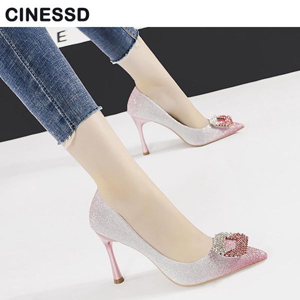 dress shoes pointed toe women wedding pumps fashion woman luxury rhinestone gradient 9.5cm high-heeled designer party, Black
dress shoes pointed toe women wedding pumps fashion woman luxury rhinestone gradient 9.5cm high-heeled designer party, Black