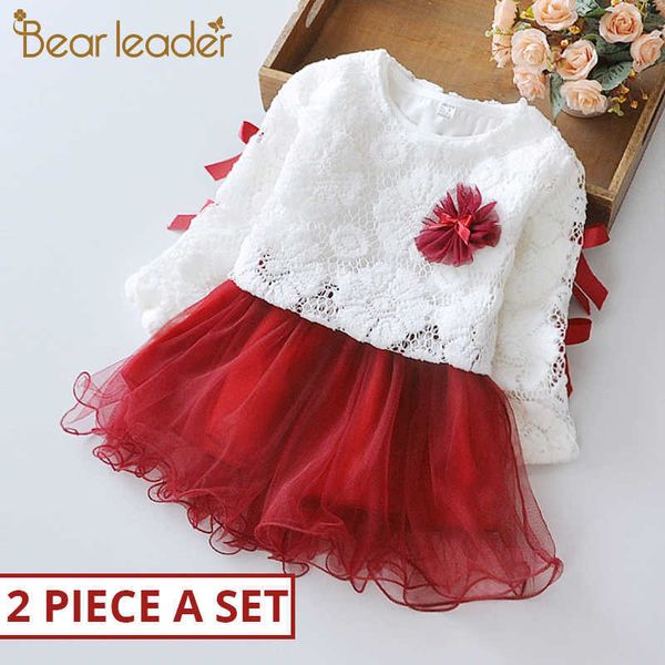 bear leader baby clothing sets baby girls clothes lace flower girls dress ball kids embroidery party princess dresses 2pcs 210708, White
bear leader baby clothing sets baby girls clothes lace flower girls dress ball kids embroidery party princess dresses 2pcs 210708, White