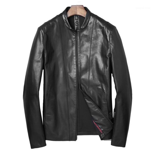 goat leather genuine male jacket formal real skin outwear gentlemen breif autumn black 4xl men's & faux
goat leather genuine male jacket formal real skin outwear gentlemen breif autumn black 4xl men's & faux