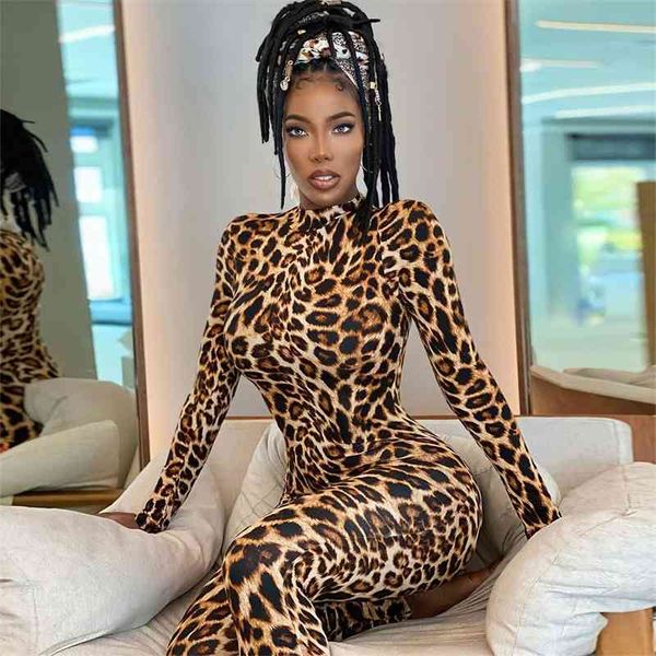 bodycon jumpsuit women spring new round neck long-sleeve jumpsuit leopard print bodysuit celebrity club night party club 210422, Black;gray
bodycon jumpsuit women spring new round neck long-sleeve jumpsuit leopard print bodysuit celebrity club night party club 210422, Black;gray