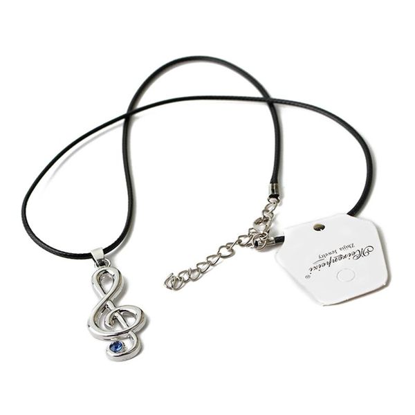 pendant necklaces jewelry character treble g clef music note necklace rope chain for men women gift wholesale, Silver
pendant necklaces jewelry character treble g clef music note necklace rope chain for men women gift wholesale, Silver