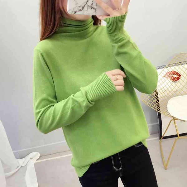 women's long sleeve knitted casual loose turtleneck sweaters autumn winter solid sweatshirts knitting 210514, White;black
women's long sleeve knitted casual loose turtleneck sweaters autumn winter solid sweatshirts knitting 210514, White;black
