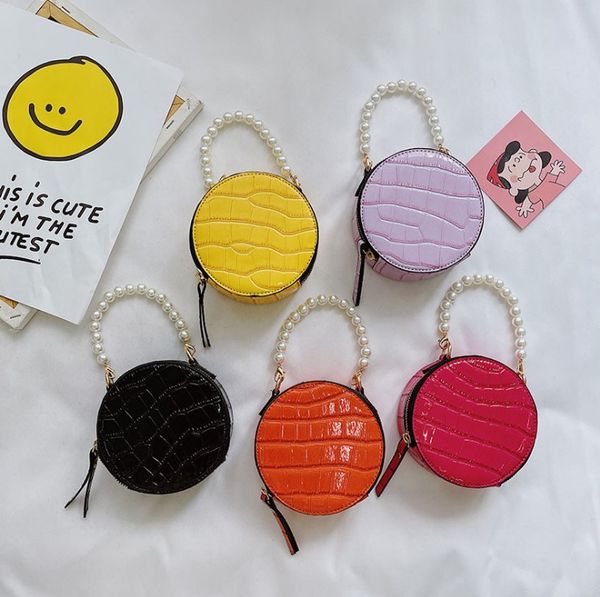kids pearl princess change purse girls pearls pu casual one shoulder bag fashion stone pattern accessories small round bags f276, White
kids pearl princess change purse girls pearls pu casual one shoulder bag fashion stone pattern accessories small round bags f276, White
