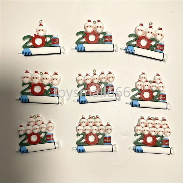 2021 christmas decoration quarantine ornaments family of 1-9 heads diy tree pendant accessories with rope
2021 christmas decoration quarantine ornaments family of 1-9 heads diy tree pendant accessories with rope