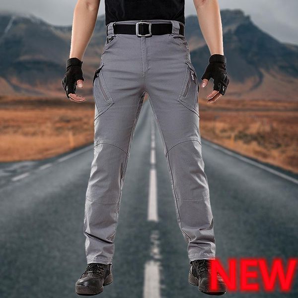 men's pants 2022 tactical multi pocket elastic waist military trousers male casual autumn spring cargo for men slim fi, Black
men's pants 2022 tactical multi pocket elastic waist military trousers male casual autumn spring cargo for men slim fi, Black