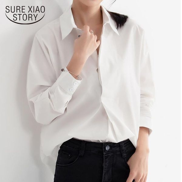 women's blouses & shirts 2021 spring autumn chiffon casual shirt office lady women white long sleeve and plus size loose blouse 10239
women's blouses & shirts 2021 spring autumn chiffon casual shirt office lady women white long sleeve and plus size loose blouse 10239