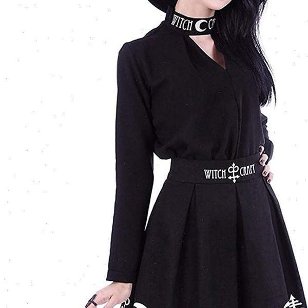 goth skirts women skirt gothic punk pleated mini rock girls witchcraft moon magic spell symbols jupe, Black
goth skirts women skirt gothic punk pleated mini rock girls witchcraft moon magic spell symbols jupe, Black