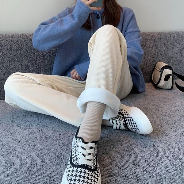 women's pants & capris arrival spring/autumn women all-matched ankle-length casual loose cotton corduroy elastic waist straight v26, Black;white
women's pants & capris arrival spring/autumn women all-matched ankle-length casual loose cotton corduroy elastic waist straight v26, Black;white