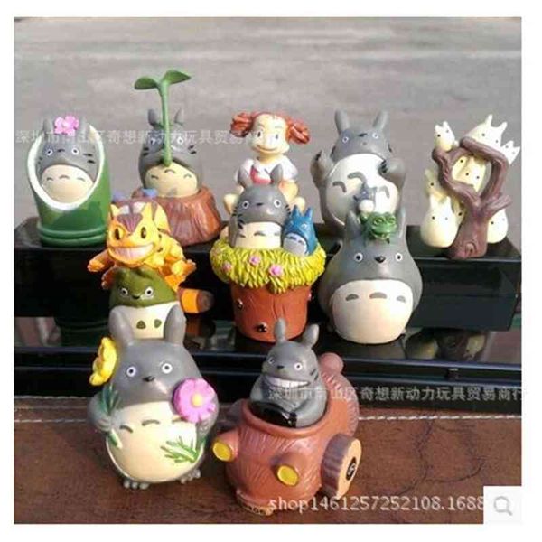 hayao miyazaki's ornaments 's hand-made totoro doll complete set of 10 creative animation toy gifts
hayao miyazaki's ornaments 's hand-made totoro doll complete set of 10 creative animation toy gifts