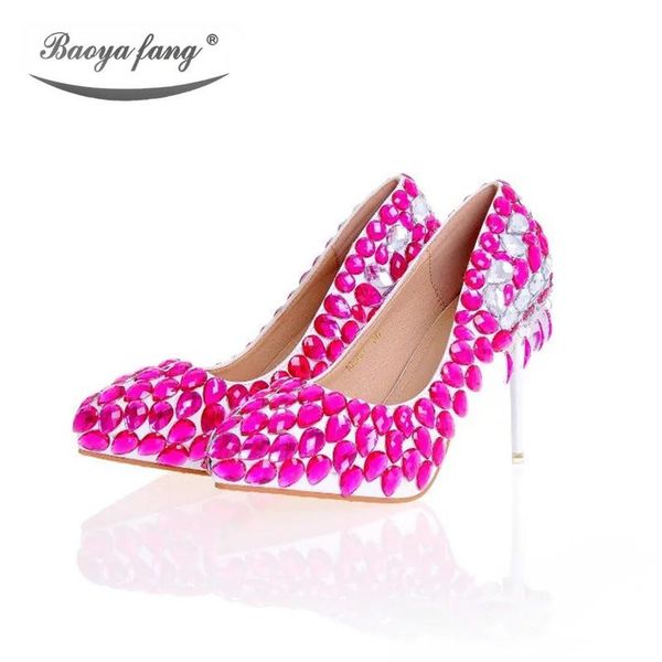 arrival fucshia color pointed toe women wedding shoes 10cm high heels woman pumps ladies fashion dress, Black
arrival fucshia color pointed toe women wedding shoes 10cm high heels woman pumps ladies fashion dress, Black